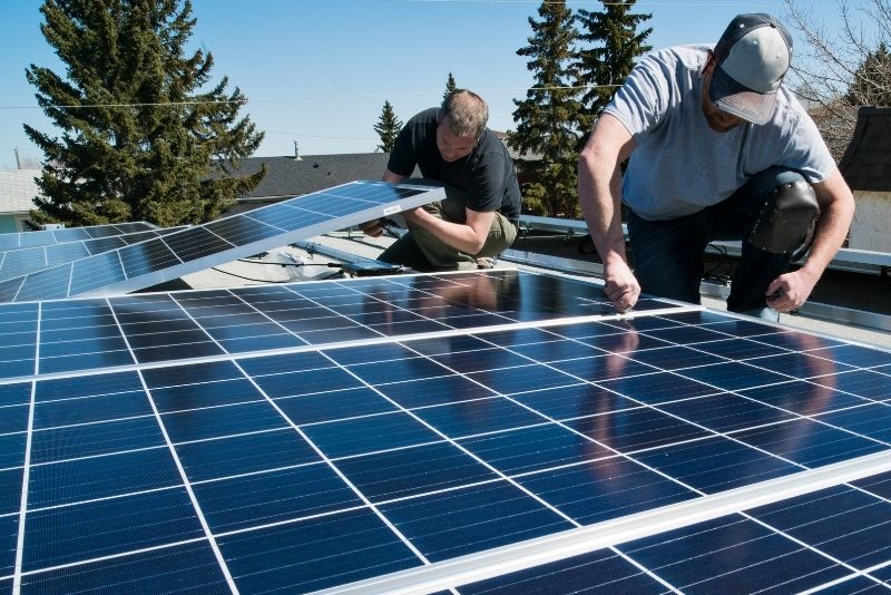 cheap solar installation